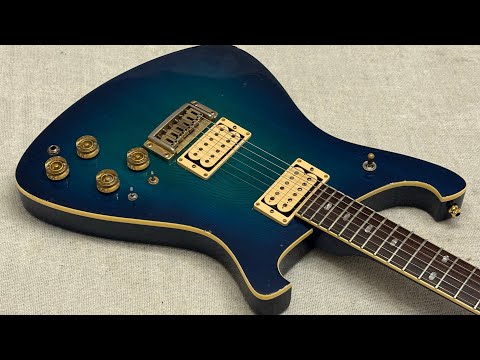 1984 Quest Manhattan MKII Blueburst Offset Matsumoku Japan RARE Model image 26