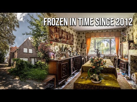 , title : 'Frozen in time since 2012 | Abandoned time-capsule house in Belgium'