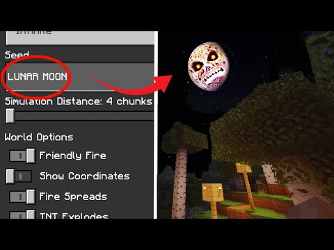 Don't Try Lunar Moon Seed at 3 am |  Minecraft Creepy
