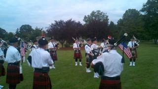 preview picture of video 'Amazing Grace Bagpipes, Dove Release - Washingtonville 9/11 Ceremony 9/11/11'