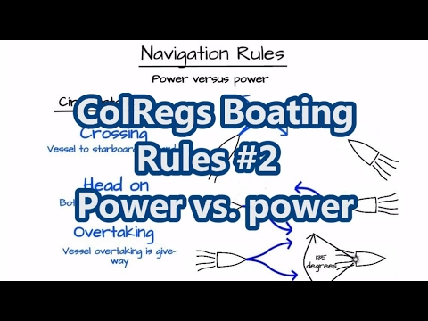 ColRegs Boating Rules #2 - Power vs. power | Sail Fanatics