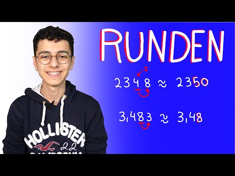 Runden| vor und nach dem Komma| Einfach erklärt
