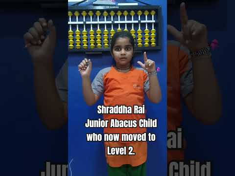 Junior Abacus to Level 2#vasai #SIP Abacus#SIP Academy#visual#abacuslearning #education