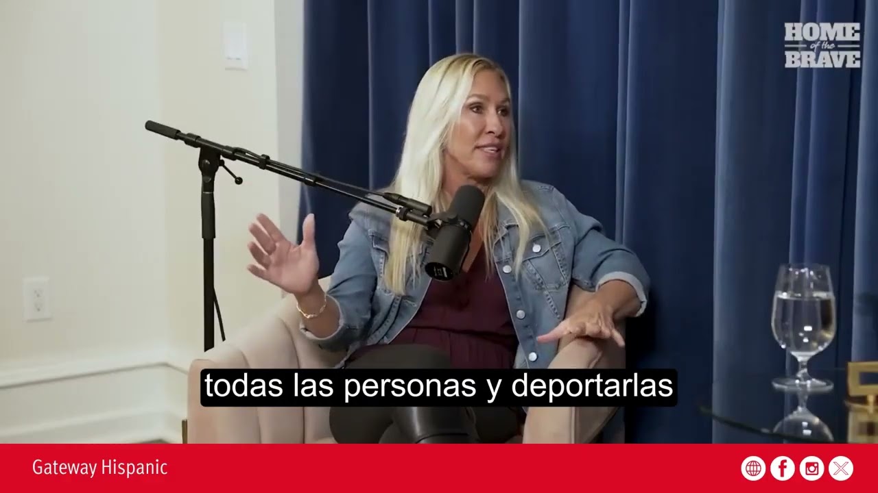 Marjorie Taylor Greene Complains About Deportation Impact