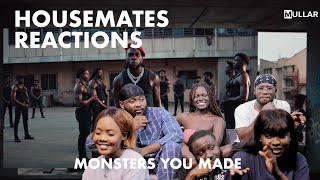 Burna Boy Featuring Chris Martin - Monsters You Made | Housemates Reaction