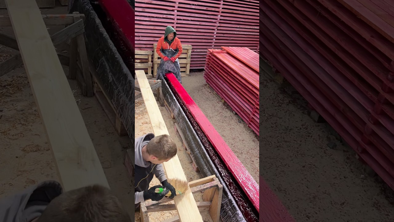 How to Effectively Treat Boards for Pest Infestation #construction#constructionchannel #workers