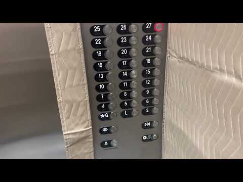 Slow Otis Traction Elevator to Lines C&D in Key Biscayne, FL