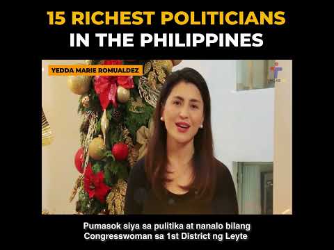 Yedda Marie Romualdez - 15 RICHEST Politicians in the Philippines #ForbesRichest #richestpeople