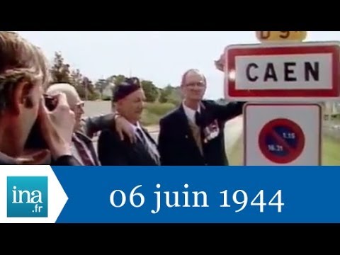 3 Canadian soldiers return to Caen 44 years later - INA Archive