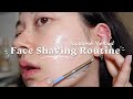 My Dermaplaning Skincare Routine - Face Shaving at Home + Pre/Post Care!