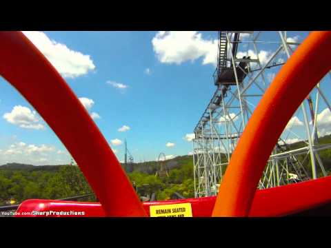 On-ride point of view of Ninja