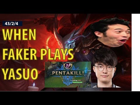 When Faker Plays Yasuo (300 IQ LoL Climbing Motivation)