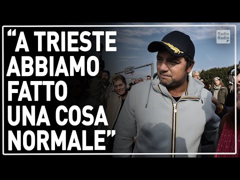 L'EX PORTUALE PUZZER IN SENATO ▷ "ORA LO STATO SI PRENDA CARICO DELLE PERSONE CHE HA TRADITO"