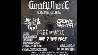 Goatwhore Sept. 24th. at Sunshine Studios Live