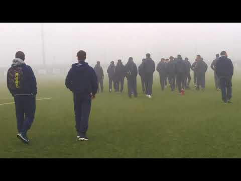 Juve-Parma U 16 - Sopralluogo sul campo "Ale e Ricky" nella nebbia