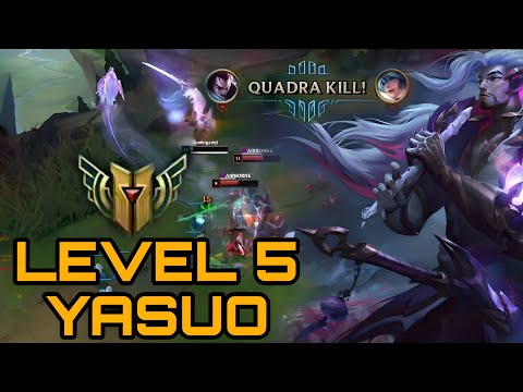 Mastery Level 5 Yasuo Montage 2023