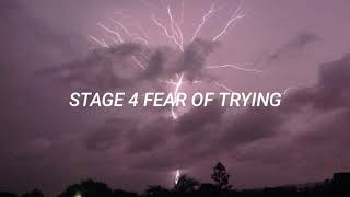 frank iero and the cellabration- stage 4 fear of trying lyrics
