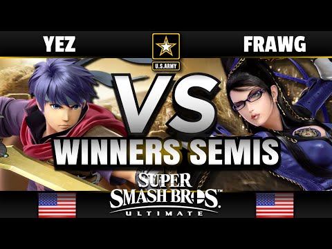 USAE | Yez (Ike) vs Frawg (Bayonetta) - Winners Semis U.S. Army Ultimate Challenge