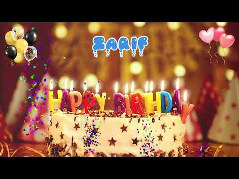 ZARIF Happy Birthday Song – Happy Birthday to You