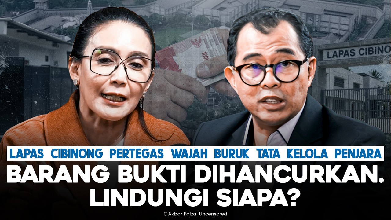LAPAS CIBINONG PERTEGAS WAJAH BURUK TATA KELOLA PENJARA. BARANG BUKTI DIHANCURKAN. LINDUNGI SIAPA?