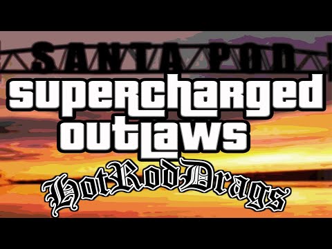 Supercharged Outlaws | NSRA Hot Rod Drags 2021 | Santa Pod Raceway