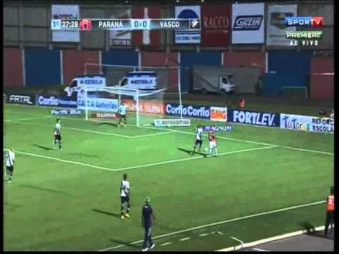 Paraná 1 x 1 Vasco 1º Tempo