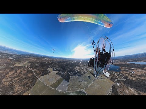 Paramotor-tur til Gålå