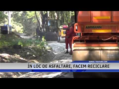 In loc de asfaltare, facem reciclare