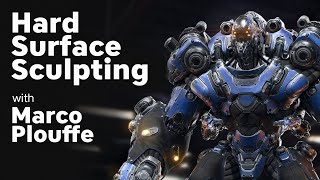 Zbrush Hard Surface Sculpting Tips -- with Marco Plouffe
