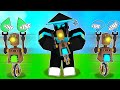 ROBOTS collect INFINITE LOOT in Roblox Bedwars..