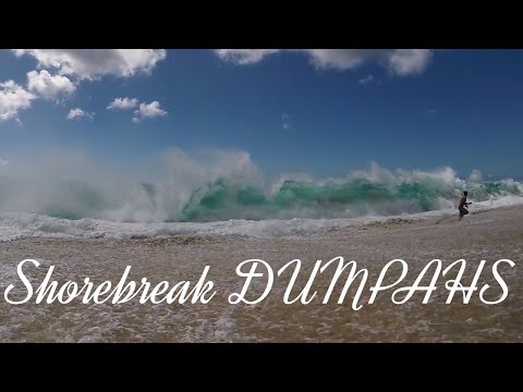 DUMPIN Shorebreak Keikis & Smooth Sandys....POV