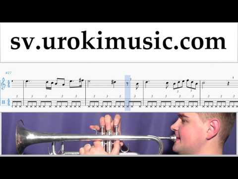 Lär Dig Spela Trumpet Schubert - Ave Maria Tabs Nybörjare Del 2 um-b492
