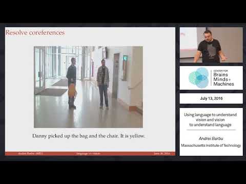 Using language to understand vision and vision to understand language