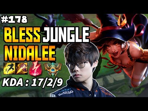 BBQ Bless Nidalee VS Jarvan JUNGLE - Korea Challenger Season 8