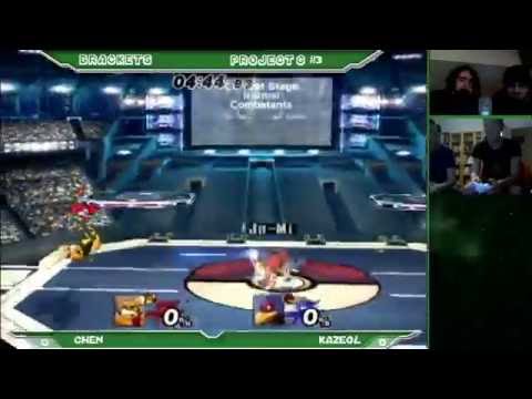 Project G #3   Grand Finals ; Chen Fox,C Falcon vs Kazeol Falco