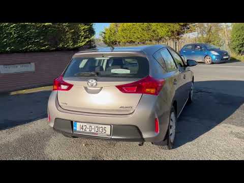 Video of 2014 142 Toyota Auris Terra 1.33 Petrol 37780KM