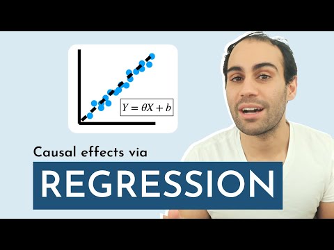 Causal Effects Via Regression W Python Code