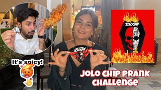 JOLO CHIP Prank on my Pakistani friend 🥵*His Reactions* | Shilpa Chaudhary | Challenge