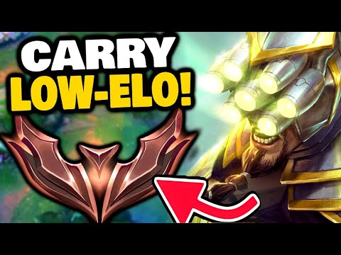 MASTER YI Jungle will CARRY you out of LOW ELO!!!