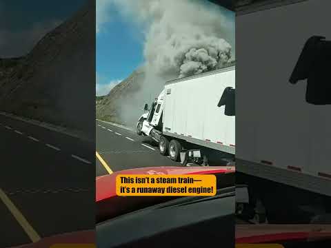 Runaway Diesel Engine Stopped with a Leap of Faith 🚛🔥