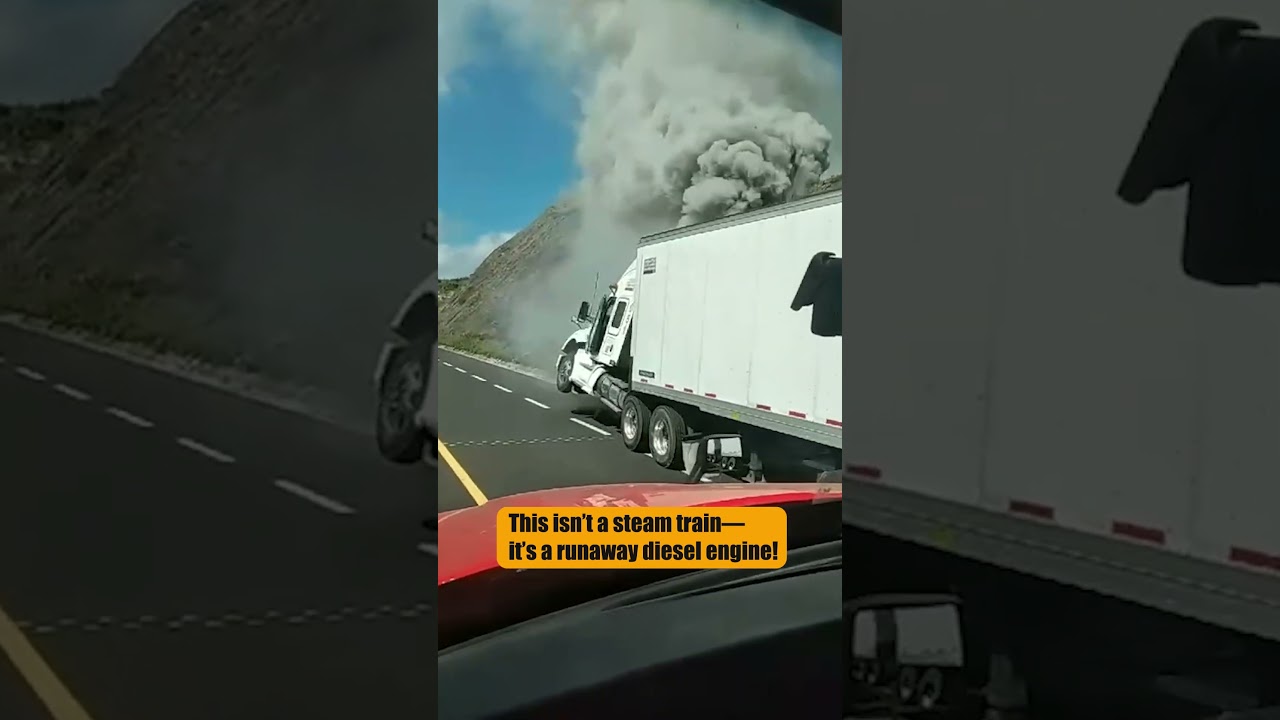 Runaway Diesel Engine Stopped with a Leap of Faith 🚛🔥