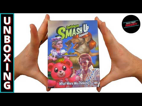 Unboxing // Smash Up - What Were We Thinking Expansion