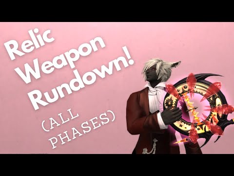 Shadowbringers Relic Weapons: All 3 Phases Side-By-Side Comparison