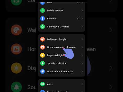 How to lock 🔒 home screen 📱 layout in OnePlus | Home Screen Layout Karen | #oneplus | #shorts