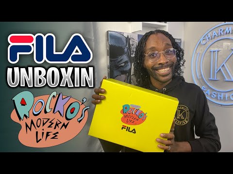 FILA & Rocko's Modern Life Shoes | Unboxing | Charming K Fashion