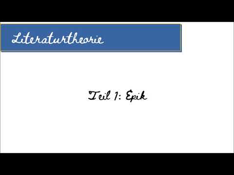 Tutorial Merkmale der Epik
