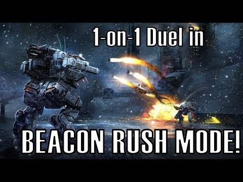 Intense 1v1 Duel in Beacon Rush Mode! | War Robots Test Server |