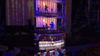 Glow party 🥳 aboard Msc Seaview 🚢 with msc friend roleda nanda  #mscseaview #partytime