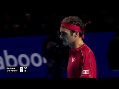 Roger Federer vs Alex de Minaur/ Basel Final 2019 Highlights