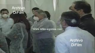 Cristina Kirchner visita el hospital de Malvinas Argentinas 2009